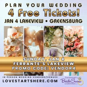 Discover the Best Wedding Catering at the Cavanaugh Bride Show Jan 4th!